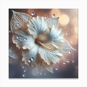 Hibiscus Flower 6 Canvas Print