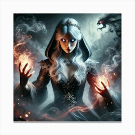 Queen Sorath Secret Power Canvas Print