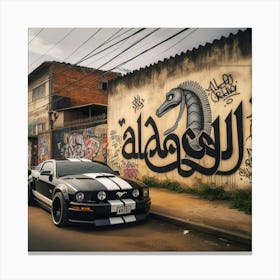 Ford Mustang Gt Canvas Print