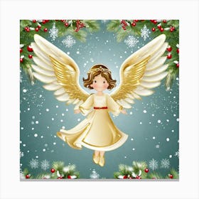 Christmas Angel Canvas Print