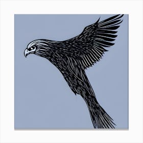Eagle Flying Canvas Print