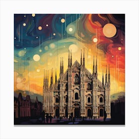 Milan Cathedral Canvas Print