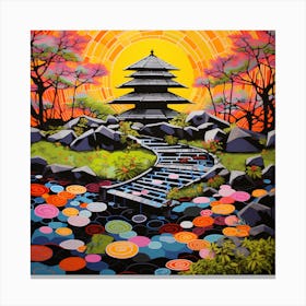 Japanese Garden Canvas Print