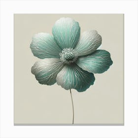 Flower Print Canvas Print