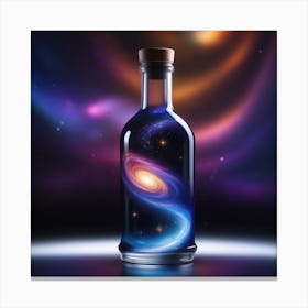 Galaxy In A Bottle 1 Canvas Print