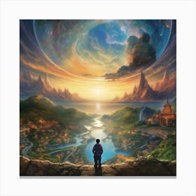 A dream world Canvas Print