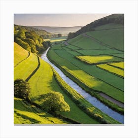 Dale Of The Valleys Canvas Print