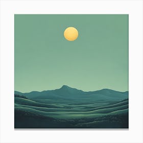 'Sunrise' Canvas Print