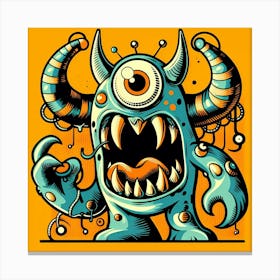 Monster Monster Monster 1 Canvas Print