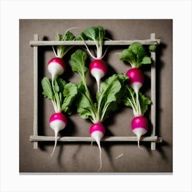 Radishes 27 Canvas Print