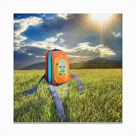 Children School Backpack Adeline Yeo Canvas Print