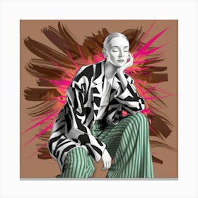 Fashion Illustration Canvas Print