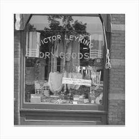Shop window, L Street N.W., Washington, D C Canvas Print
