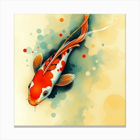 Koi Fish 64 Canvas Print