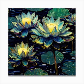 Lotus Flower 24 Canvas Print