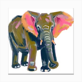 African Bush Elephant 04 1 Canvas Print