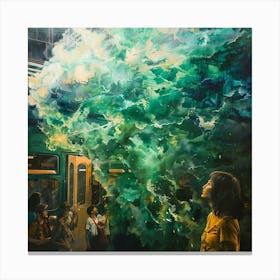 Smoke Canvas Print