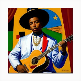 Music Man Canvas Print