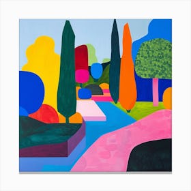 Colourful Gardens Chiswick House Gardens United Kingdom 4 Canvas Print
