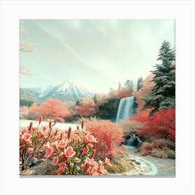 Autum season beauty Canvas Print