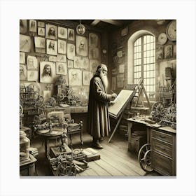 Wizard'S Workshop Canvas Print