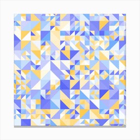 Abstract Geometric Pattern 9 Canvas Print