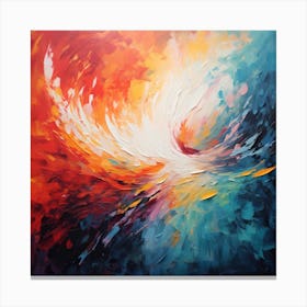 Harmony in Chromatic Chaos Canvas Print