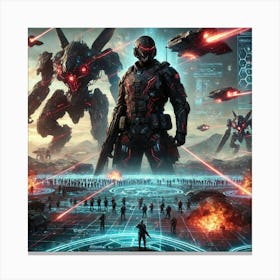 General Drax Strategic Assaults Canvas Print