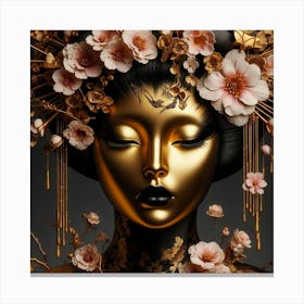 Geisha 215 Canvas Print