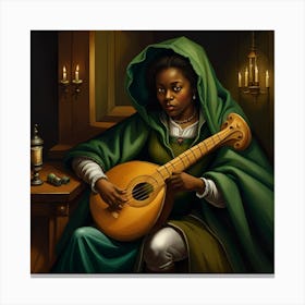 Melody Canvas Print