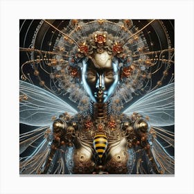 Bee Lady Canvas Print