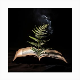 Fern Art Canvas Print