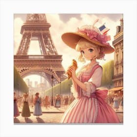 Eiffel Tower Canvas Print