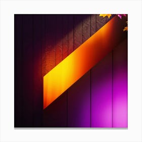 A Vibrant Digital Painting Of A Thanksgiving Themed Gradient Splash Radiating From A Corner On A Da Canvas Print