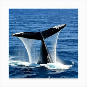 Humpback Whale 13 Canvas Print