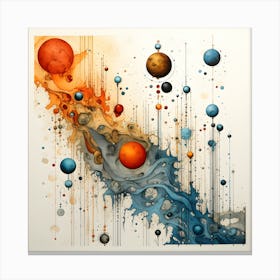 Planets - Solar System 1 Canvas Print