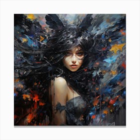 Dark Fairy Canvas Print