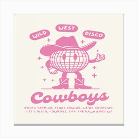 Cowboys Canvas Print