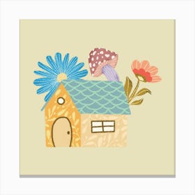 Summertime cozy life Canvas Print