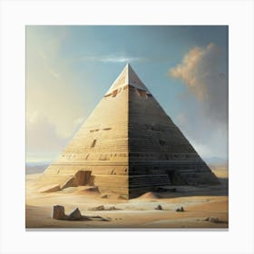 Egyptian Pyramids Canvas Print