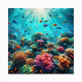 Coral Reef 1 Canvas Print