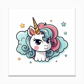 Unicorn 55 Canvas Print