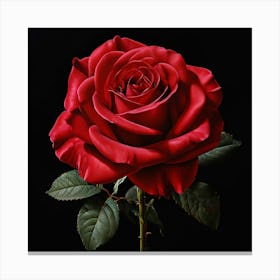 Red Rose 2 Canvas Print