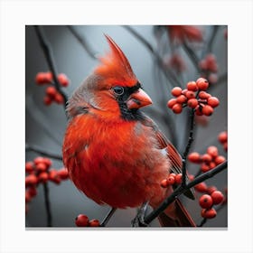 Cardinal 3 Canvas Print