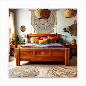 Bohemian Bedroom 2 Canvas Print