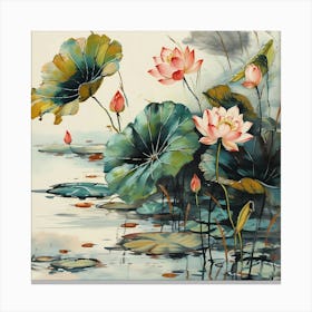 Lotus Flower 13 Canvas Print