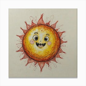 Sun!! 9 Canvas Print