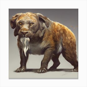 Animal art Canvas Print