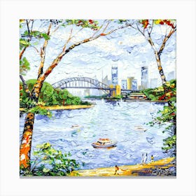 City Skylines - Sydney Harbour Bridge Canvas Print