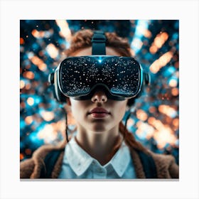 Vr Glasses Canvas Print